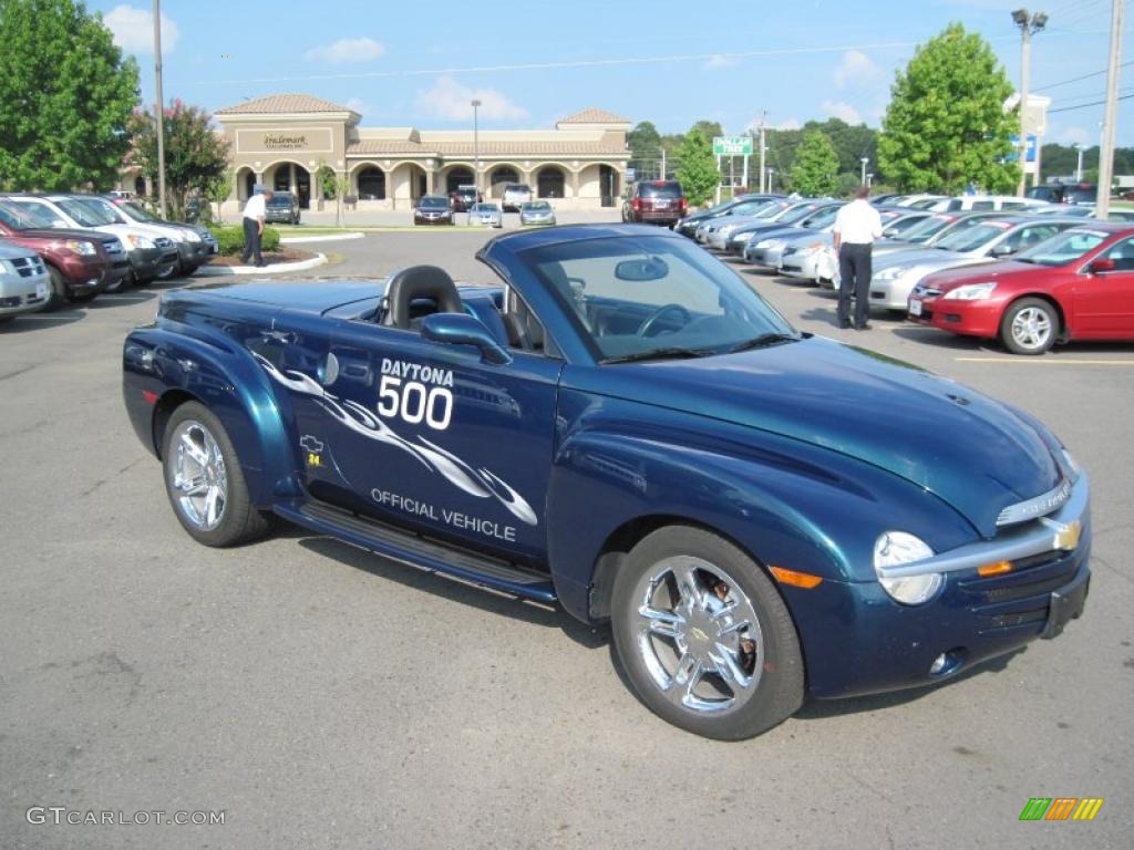 2005 SSR Daytona 500 Official Vehicle - Aqua Blur Metallic / Ebony Black photo #7