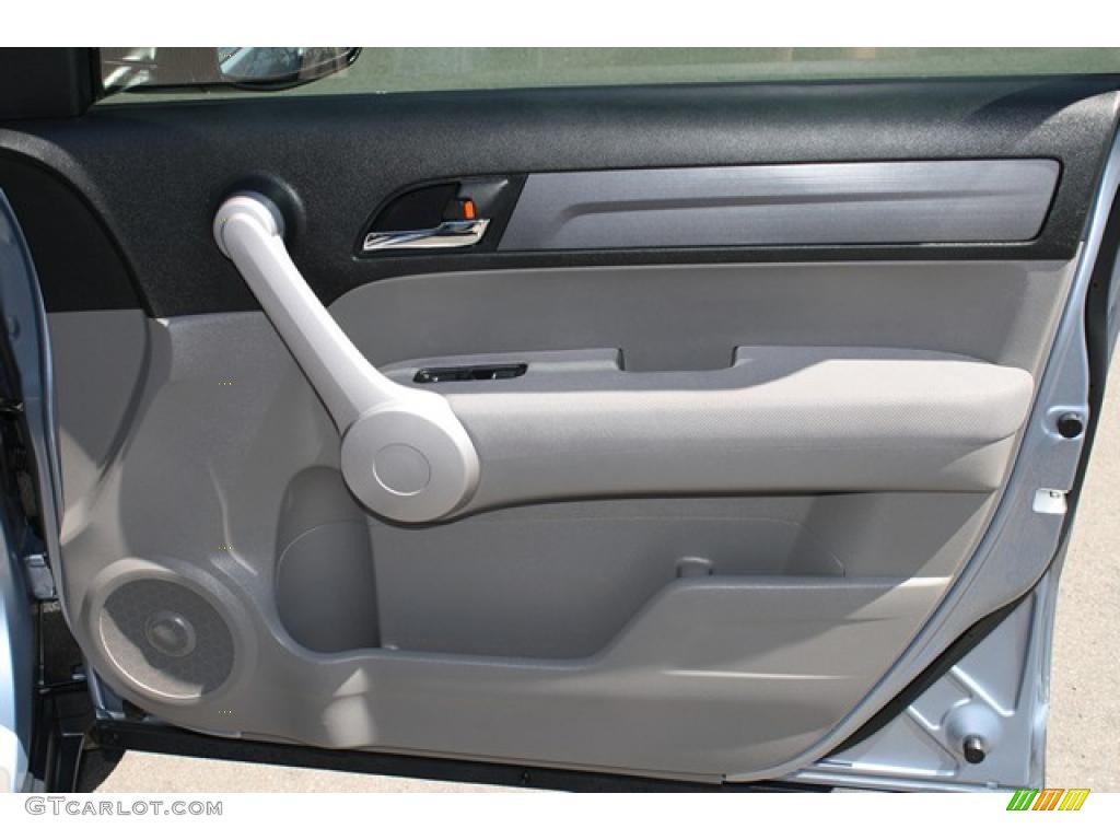 2007 CR-V LX 4WD - Glacier Blue Metallic / Gray photo #8
