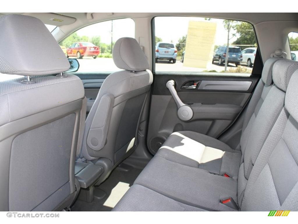 2007 CR-V LX 4WD - Glacier Blue Metallic / Gray photo #10