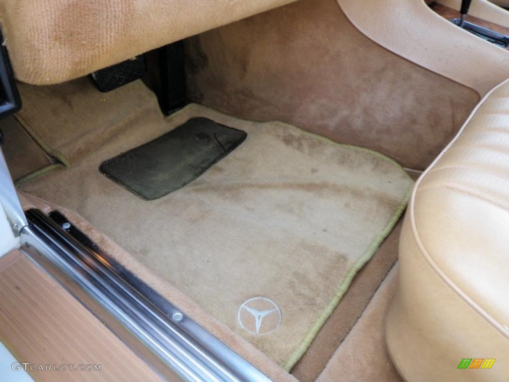 1987 SL Class 560 SL Roadster - Arctic White / Parchment photo #23