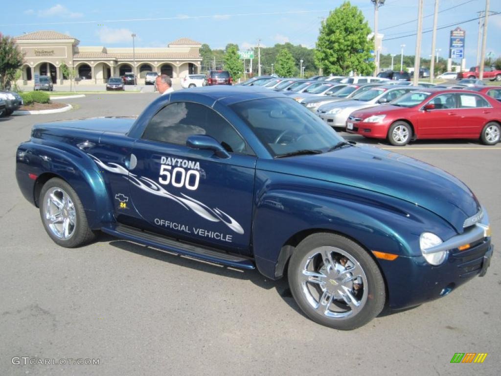 2005 SSR Daytona 500 Official Vehicle - Aqua Blur Metallic / Ebony Black photo #16