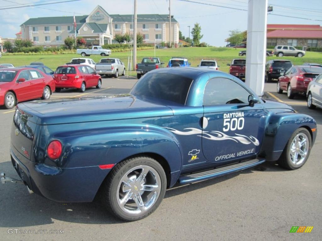 2005 SSR Daytona 500 Official Vehicle - Aqua Blur Metallic / Ebony Black photo #17
