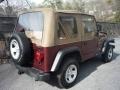 2002 Sienna Red Pearl Jeep Wrangler Sport 4x4  photo #8