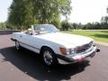 1987 Arctic White Mercedes-Benz SL Class 560 SL Roadster  photo #47