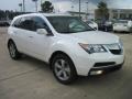 2010 Aspen White Pearl Acura MDX Technology  photo #2