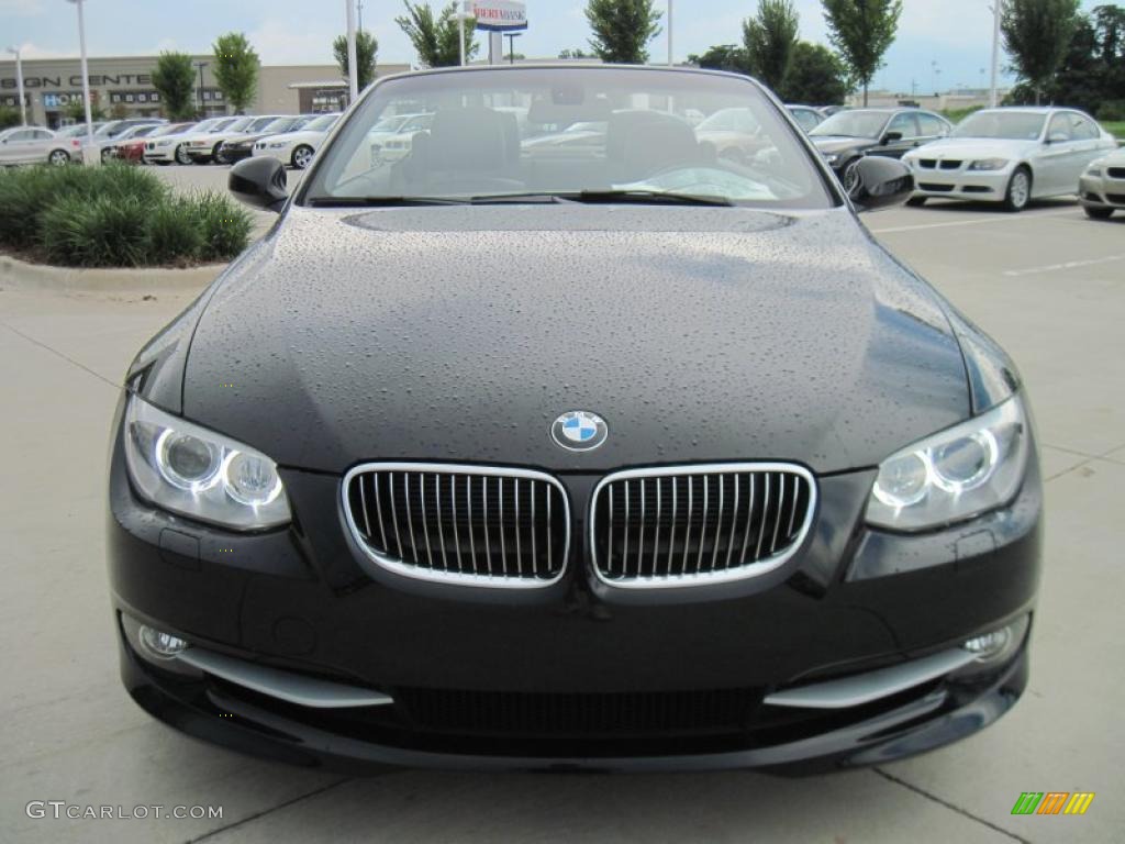 2011 3 Series 328i Convertible - Jet Black / Black photo #5