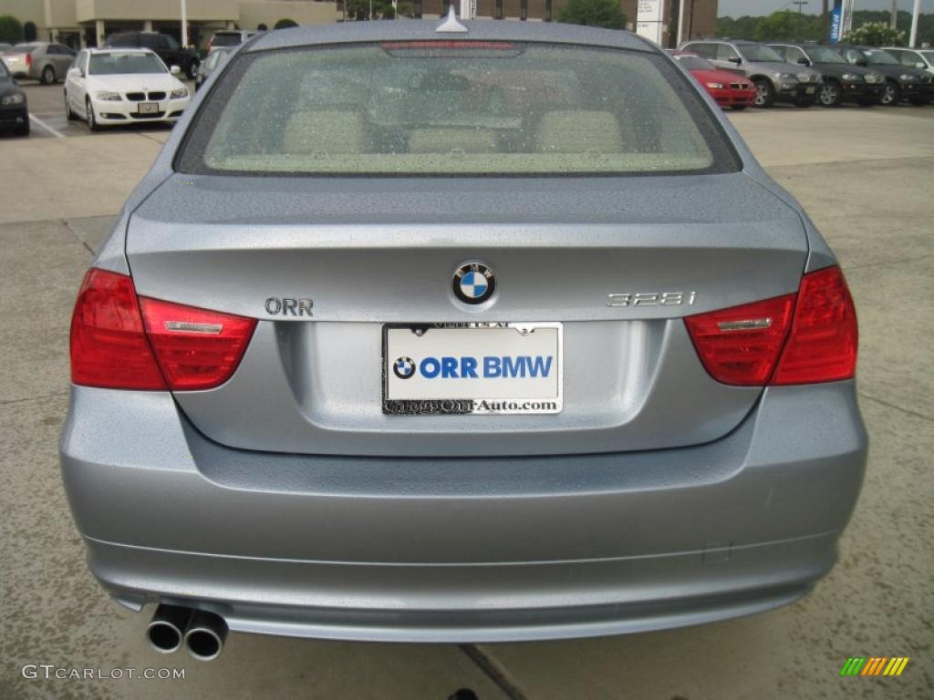 2011 3 Series 328i Sedan - Blue Water Metallic / Beige photo #6