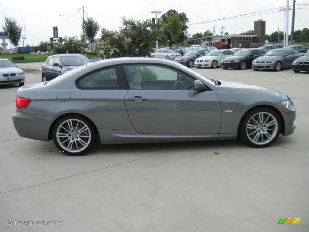 Space Gray Metallic 2011 BMW 3 Series 335i Coupe Exterior Photo #33615626