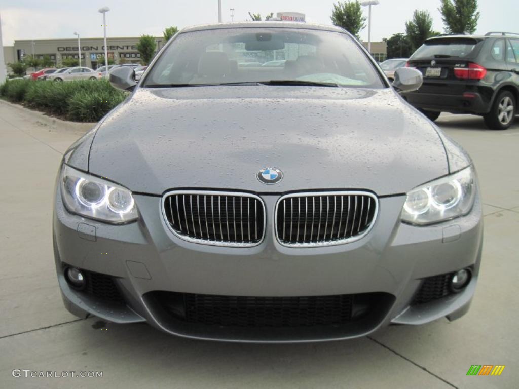 Space Gray Metallic 2011 BMW 3 Series 335i Coupe Exterior Photo #33615666