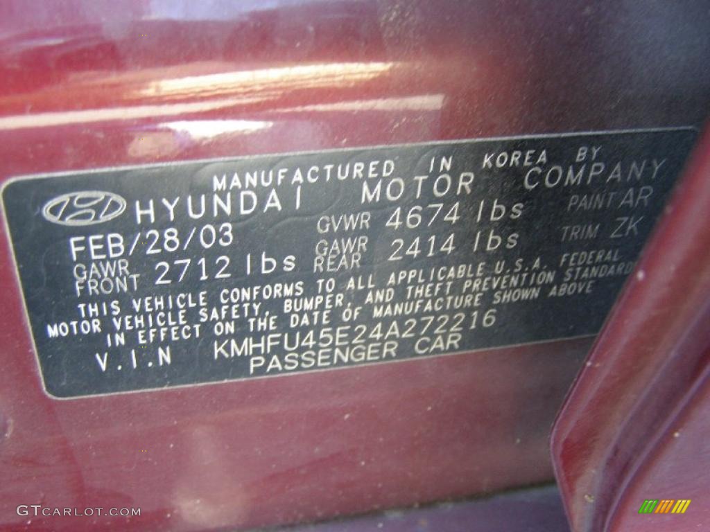 2004 XG350 L Sedan - Bordeaux Red Metallic / Beige photo #11