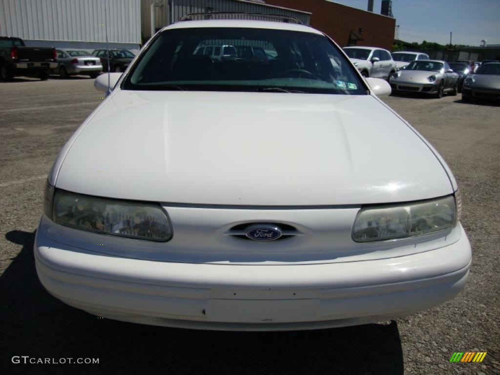 1995 Taurus LX Sedan - Performance White / Grey photo #3