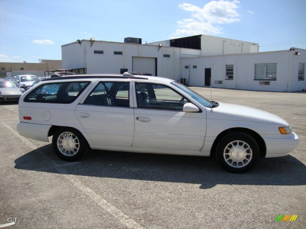 1995 Taurus LX Sedan - Performance White / Grey photo #7