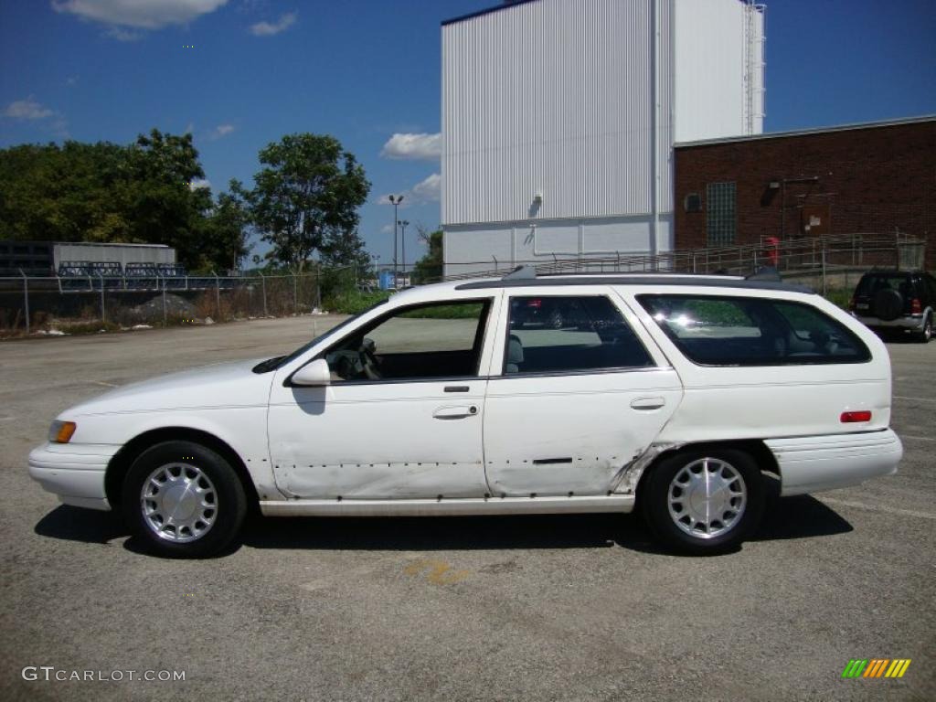 1995 Taurus LX Sedan - Performance White / Grey photo #11