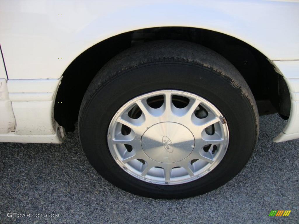1995 Taurus LX Sedan - Performance White / Grey photo #31