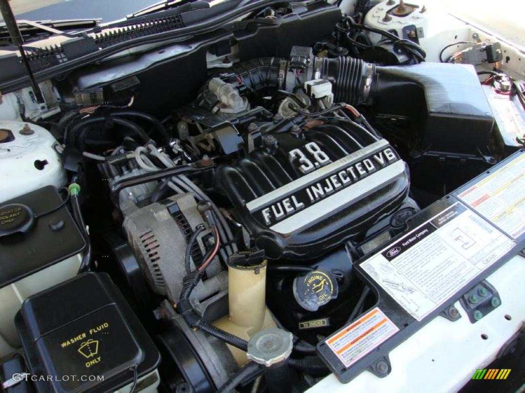 1995 Taurus LX Sedan - Performance White / Grey photo #34