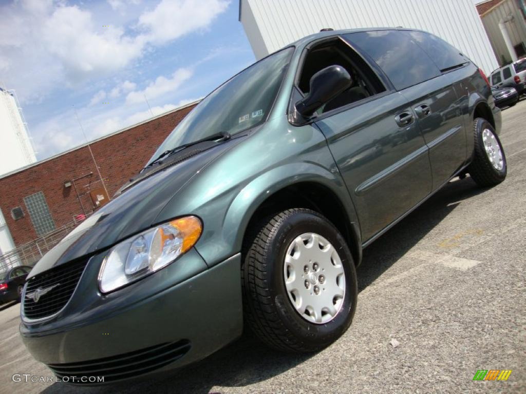 2003 Town & Country LX - Onyx Green Pearl / Taupe photo #1