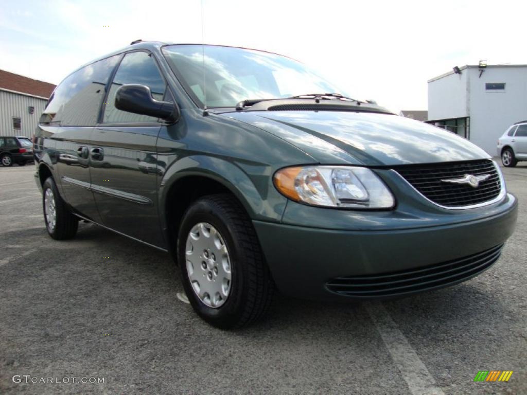 2003 Town & Country LX - Onyx Green Pearl / Taupe photo #5