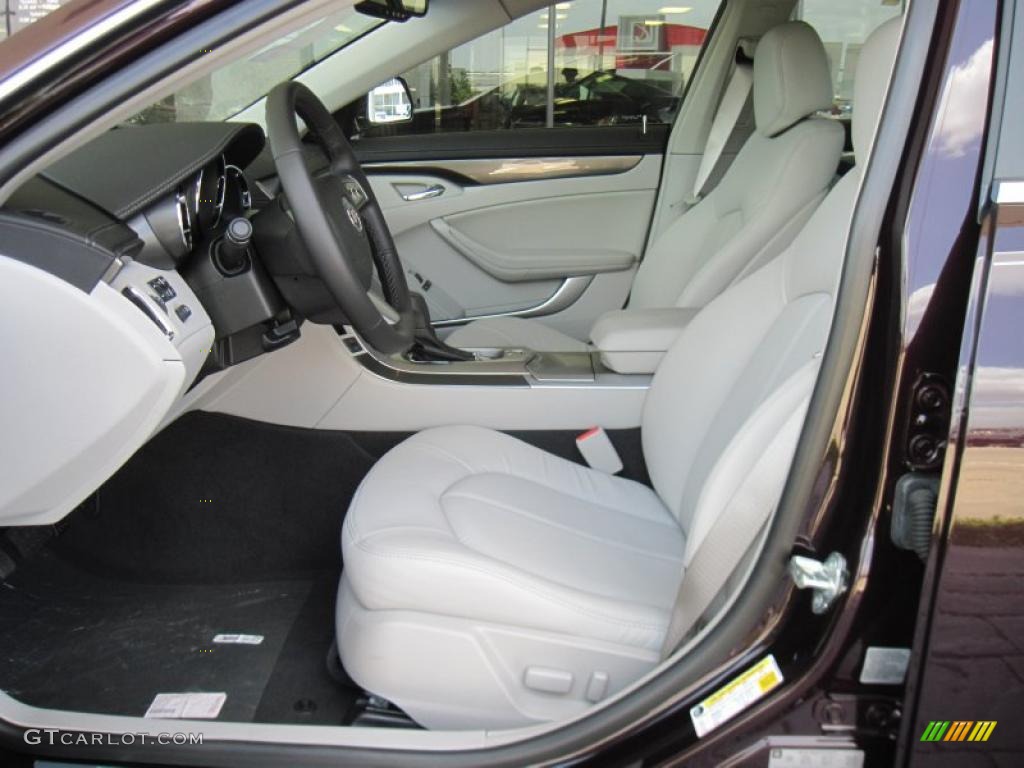 2010 CTS 3.0 Sedan - Black Cherry / Light Titanium/Ebony photo #6