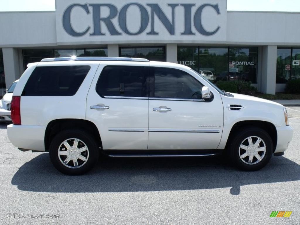 White Diamond Cadillac Escalade