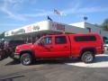 2005 Victory Red Chevrolet Silverado 2500HD LT Crew Cab 4x4  photo #1