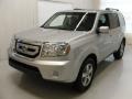 2011 Alabaster Silver Metallic Honda Pilot EX-L  photo #1