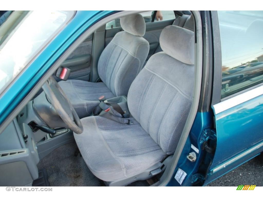 1995 Tracer Sedan - Bright Calypso Green Metallic / Grey photo #10