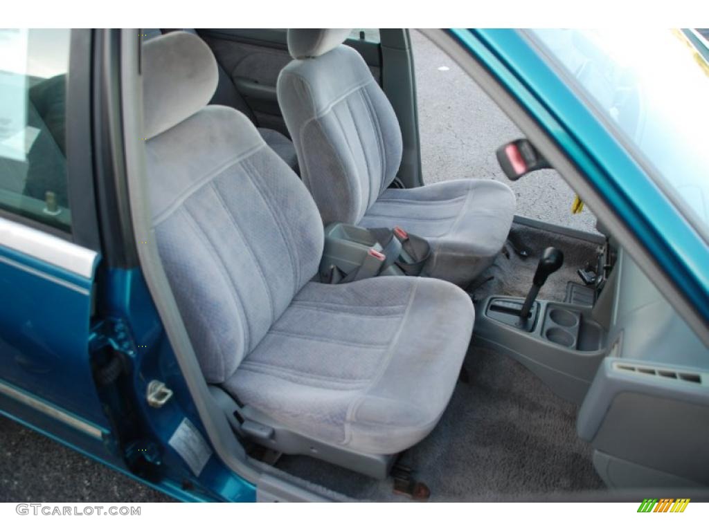 1995 Tracer Sedan - Bright Calypso Green Metallic / Grey photo #11