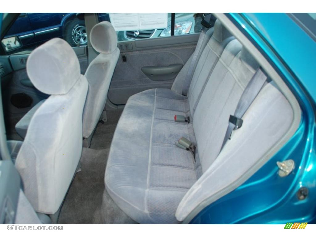 1995 Tracer Sedan - Bright Calypso Green Metallic / Grey photo #13