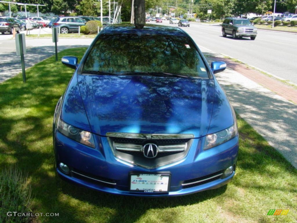 2007 TL 3.5 Type-S - Kinetic Blue Pearl / Ebony/Silver photo #3