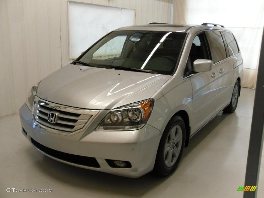 2010 Odyssey Touring - Alabaster Silver Metallic / Gray photo #1