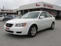 2008 Powder White Pearl Hyundai Sonata GLS V6  photo #2