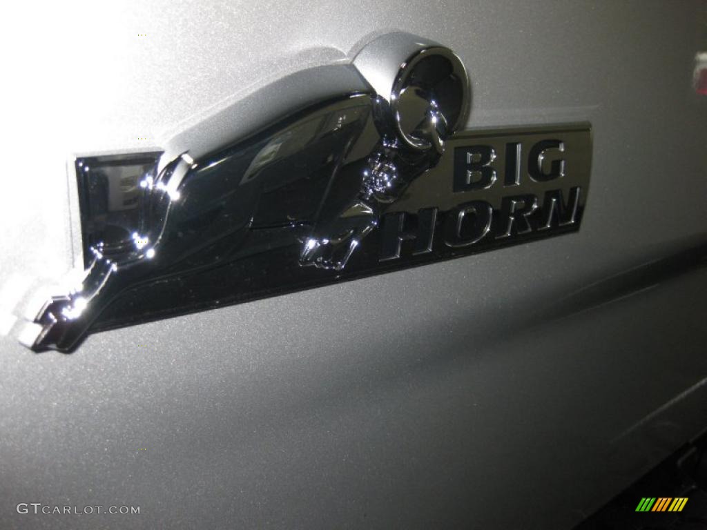 2010 Ram 1500 Big Horn Crew Cab - Bright Silver Metallic / Dark Slate/Medium Graystone photo #11