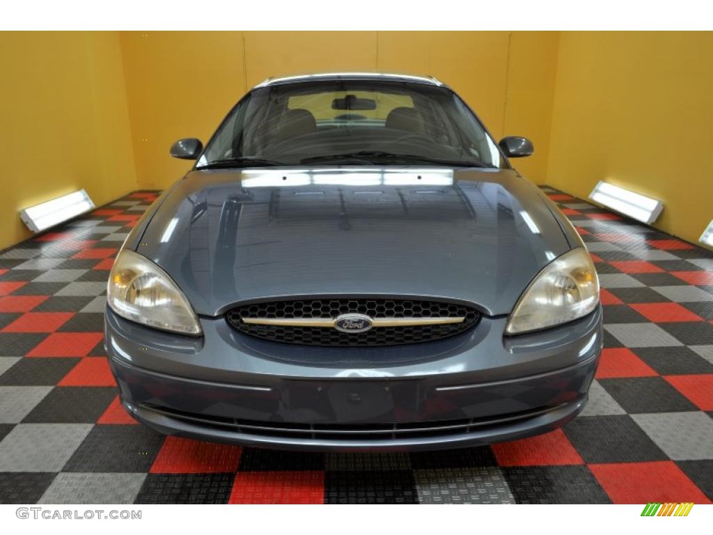 2000 Taurus SEL - Graphite Blue Metallic / Medium Graphite photo #2