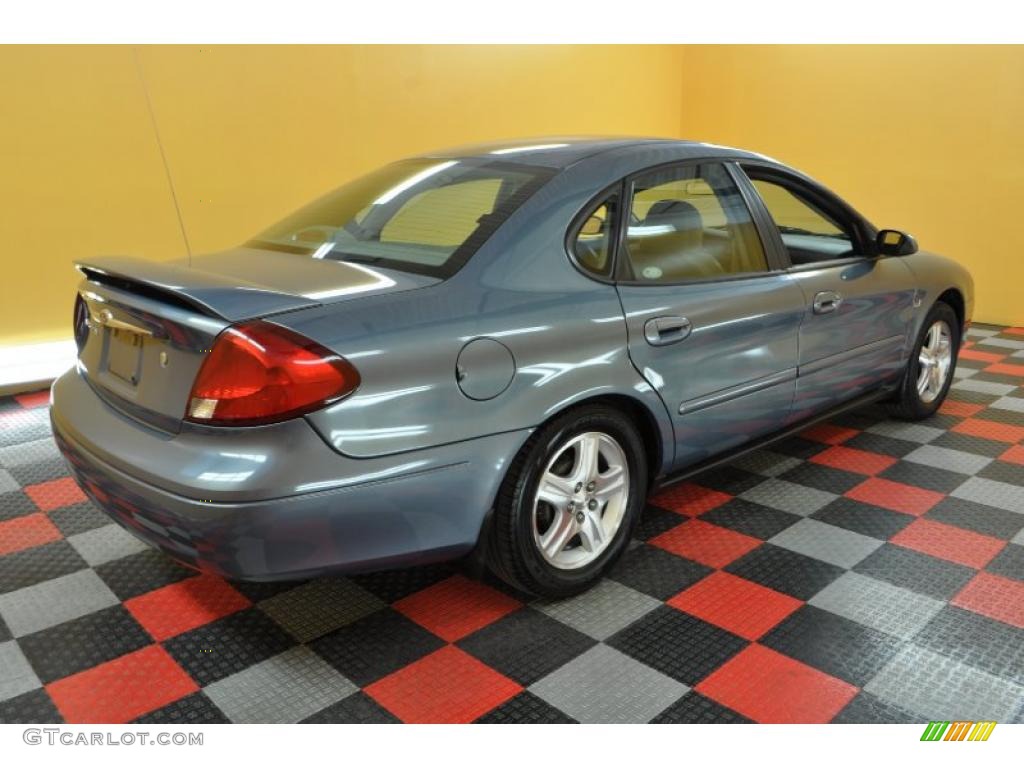 2000 Taurus SEL - Graphite Blue Metallic / Medium Graphite photo #6