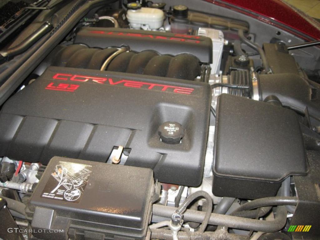 2008 Corvette Coupe - Crystal Red Metallic / Ebony photo #19