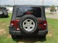 2010 Red Rock Crystal Pearl Jeep Wrangler Sport 4x4  photo #3