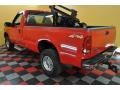 2000 Red Ford F350 Super Duty XLT Regular Cab 4x4  photo #4