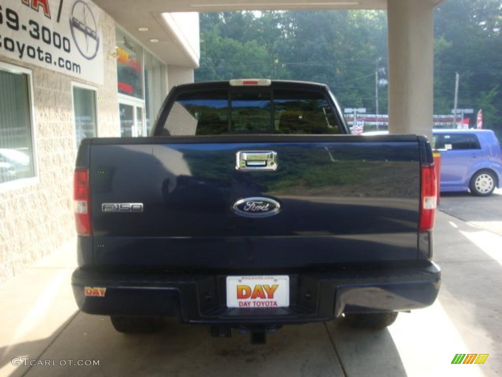 2004 F150 FX4 SuperCrew 4x4 - True Blue Metallic / Black/Medium Flint photo #3
