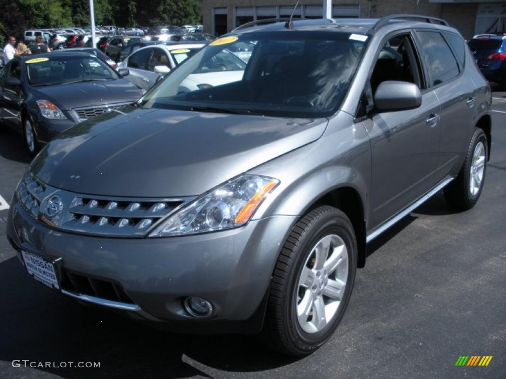 2007 Murano SL AWD - Platinum Pearl Matallic / Charcoal photo #1