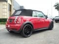 2006 Chili Red Mini Cooper S Convertible  photo #7