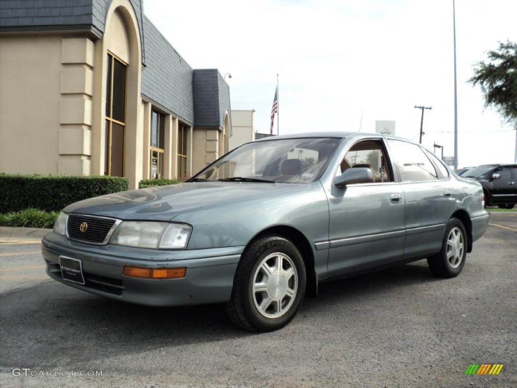 1995 Avalon XLS - Silver Spruce Metallic / Beige photo #3