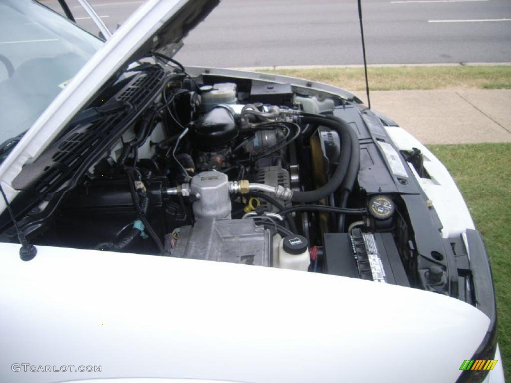 2002 S10 LS Extended Cab - Summit White / Graphite photo #13