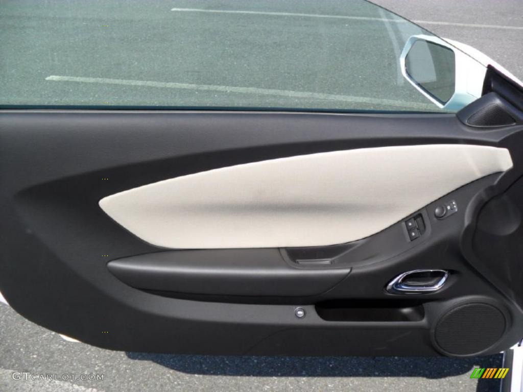 2011 Camaro LT/RS Coupe - Summit White / Beige photo #9