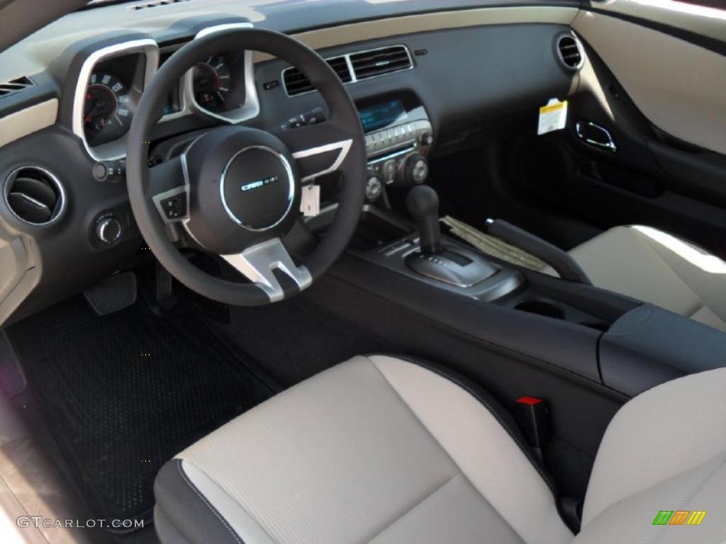 2011 Camaro LT/RS Coupe - Summit White / Beige photo #24