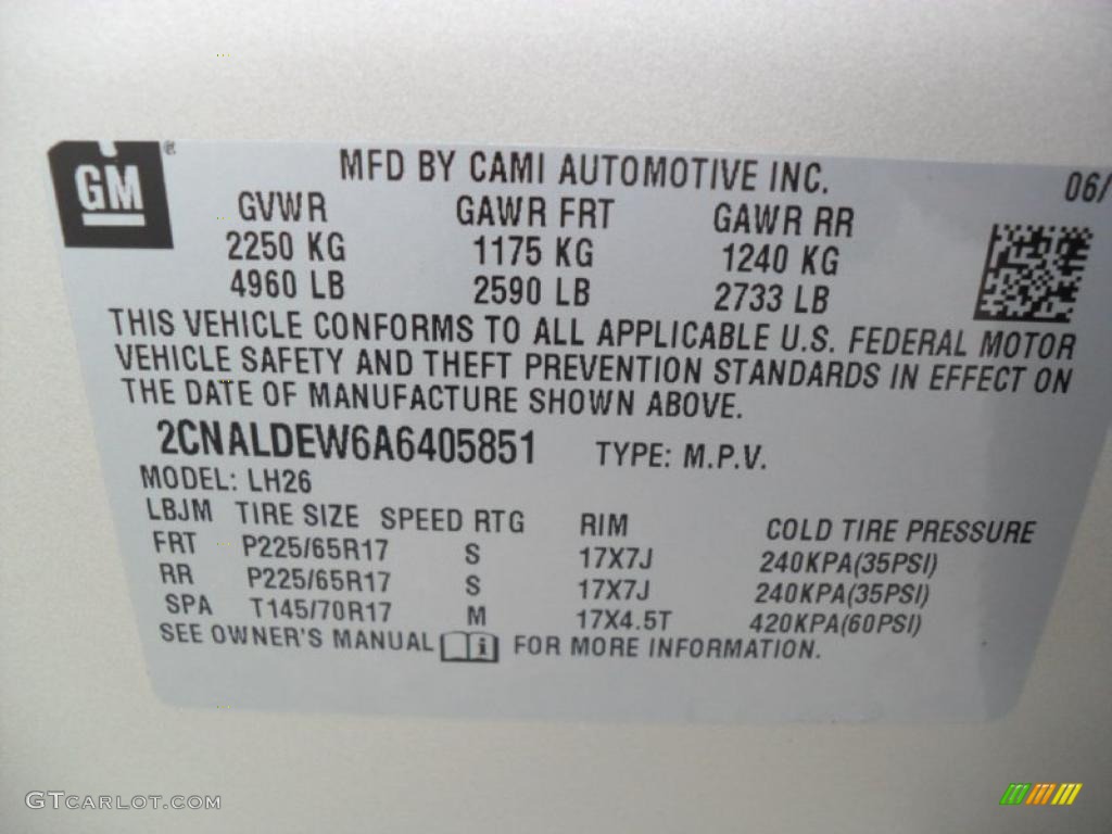 2010 Equinox LT - Gold Mist Metallic / Jet Black photo #6