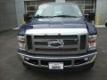 2009 Dark Blue Pearl Metallic Ford F250 Super Duty Lariat Crew Cab 4x4  photo #9