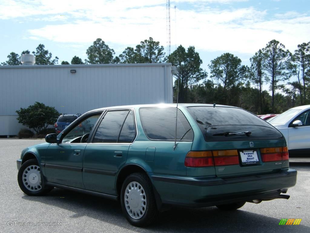 1992 Accord LX Wagon - Arcadia Green Pearl / Beige photo #3