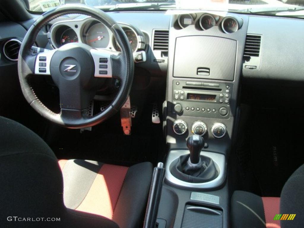 2008 350Z NISMO Coupe - Pikes Peak White Pearl / NISMO Black/Red photo #9