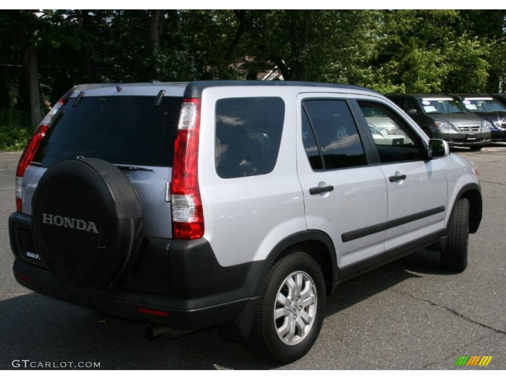 2005 CR-V EX 4WD - Satin Silver Metallic / Black photo #5