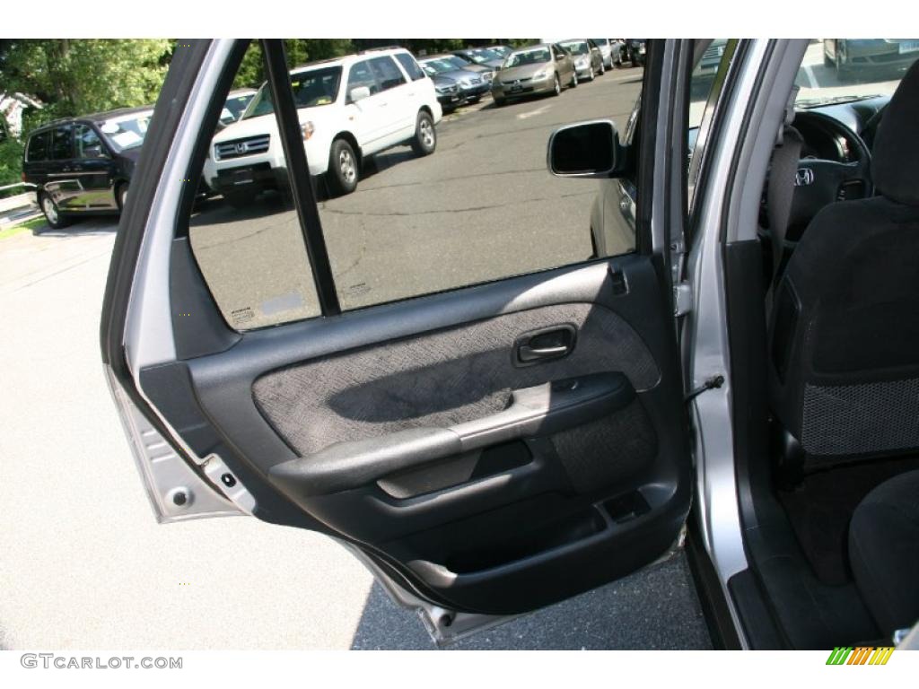 2005 CR-V EX 4WD - Satin Silver Metallic / Black photo #14